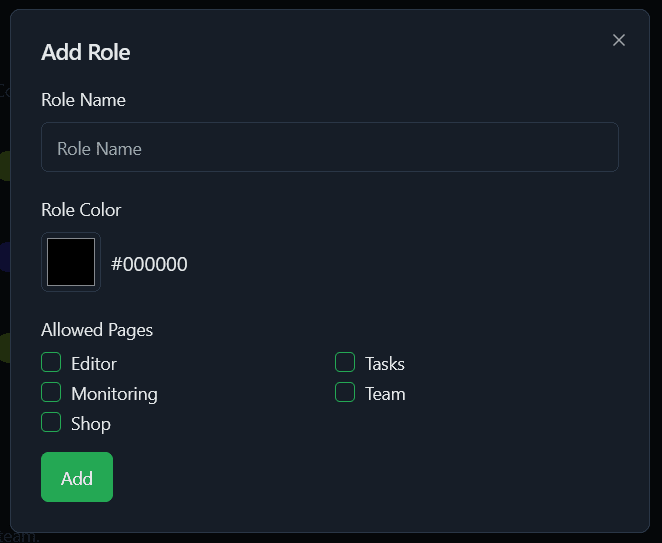 add role