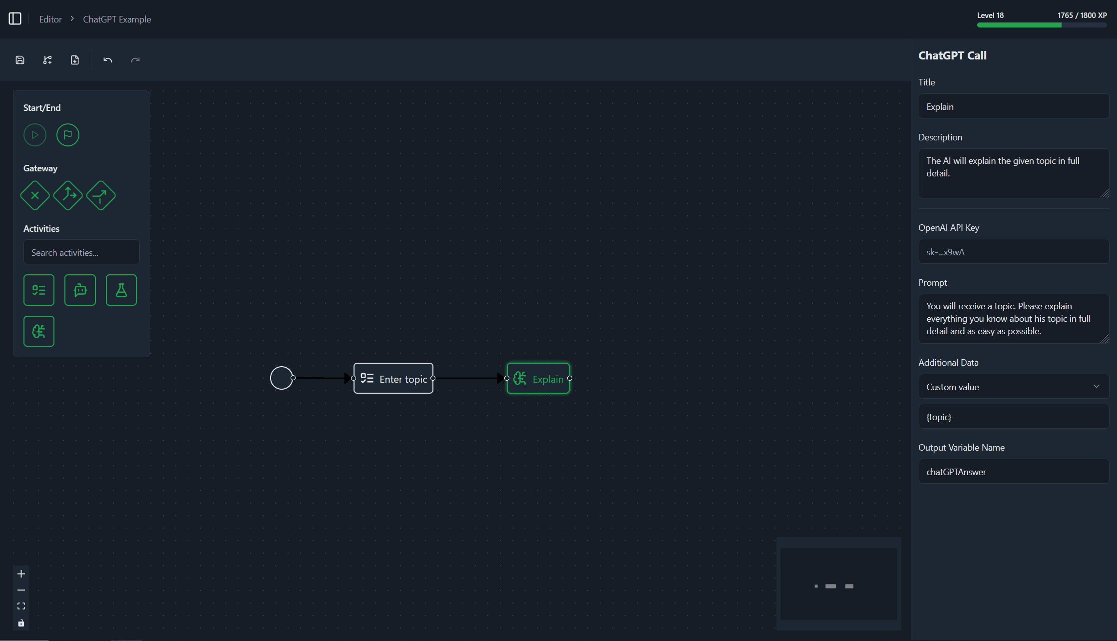 Step 6 – Editor Usage